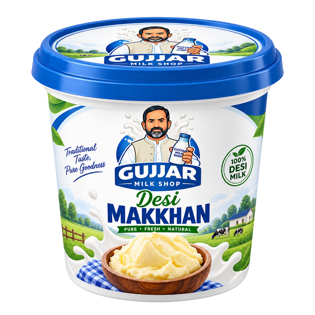 Gujjar Desi Makkhan package